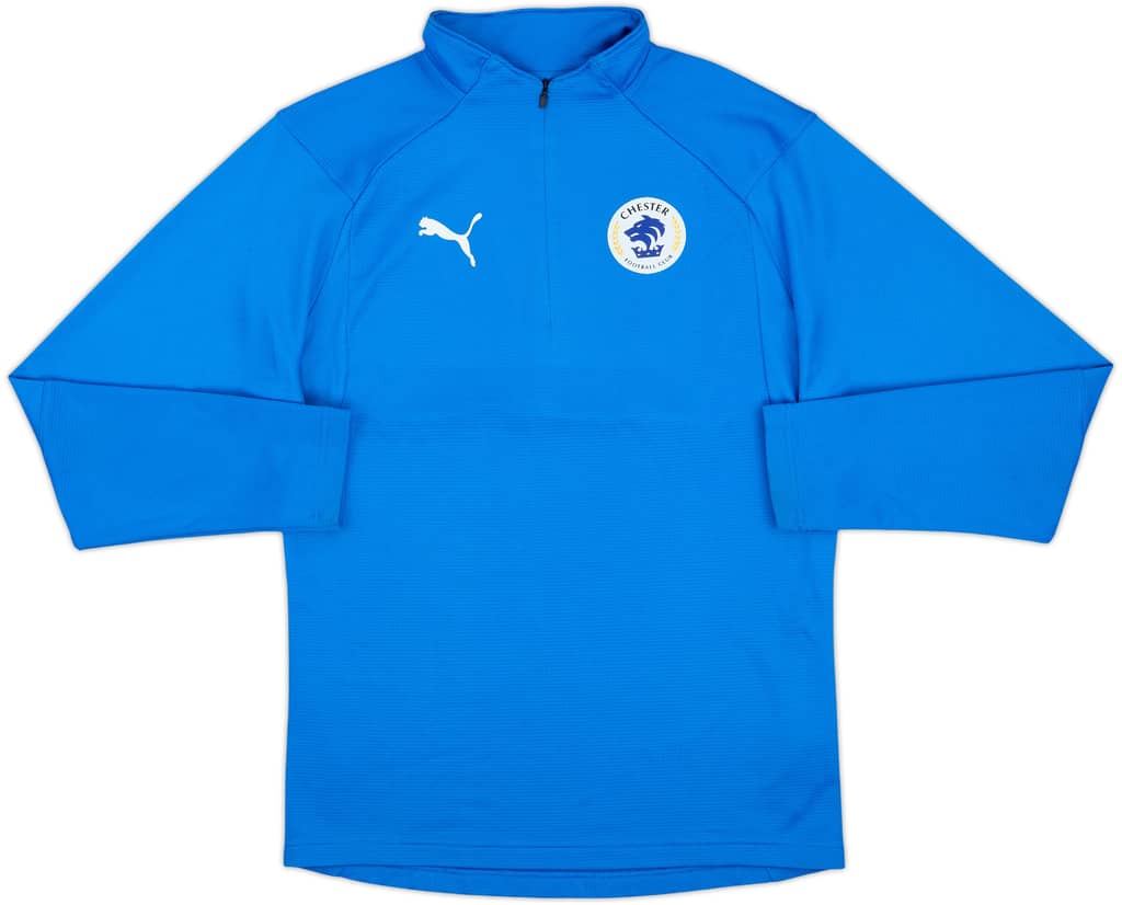 2017-18 Chester Puma 1/4 Zip Drill Top - 10/10 - (S)
