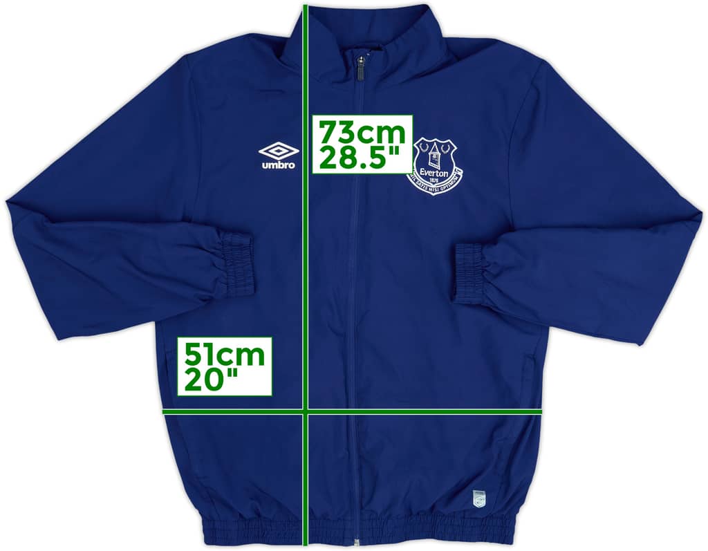 2014-15 Everton Umbro Track Jacket - 9/10 - (L)