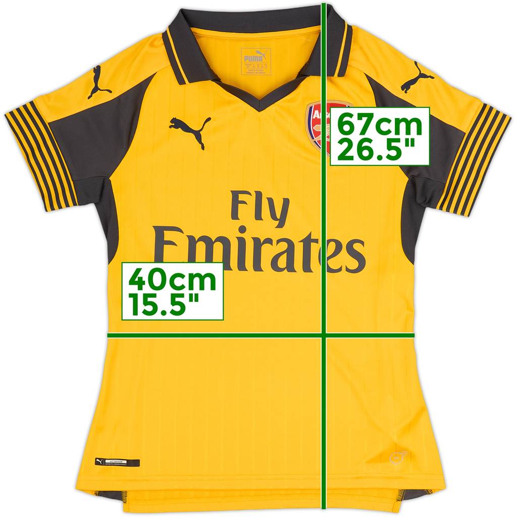 2016-17 Arsenal Away Shirt - 10/10 - (Women's S)
