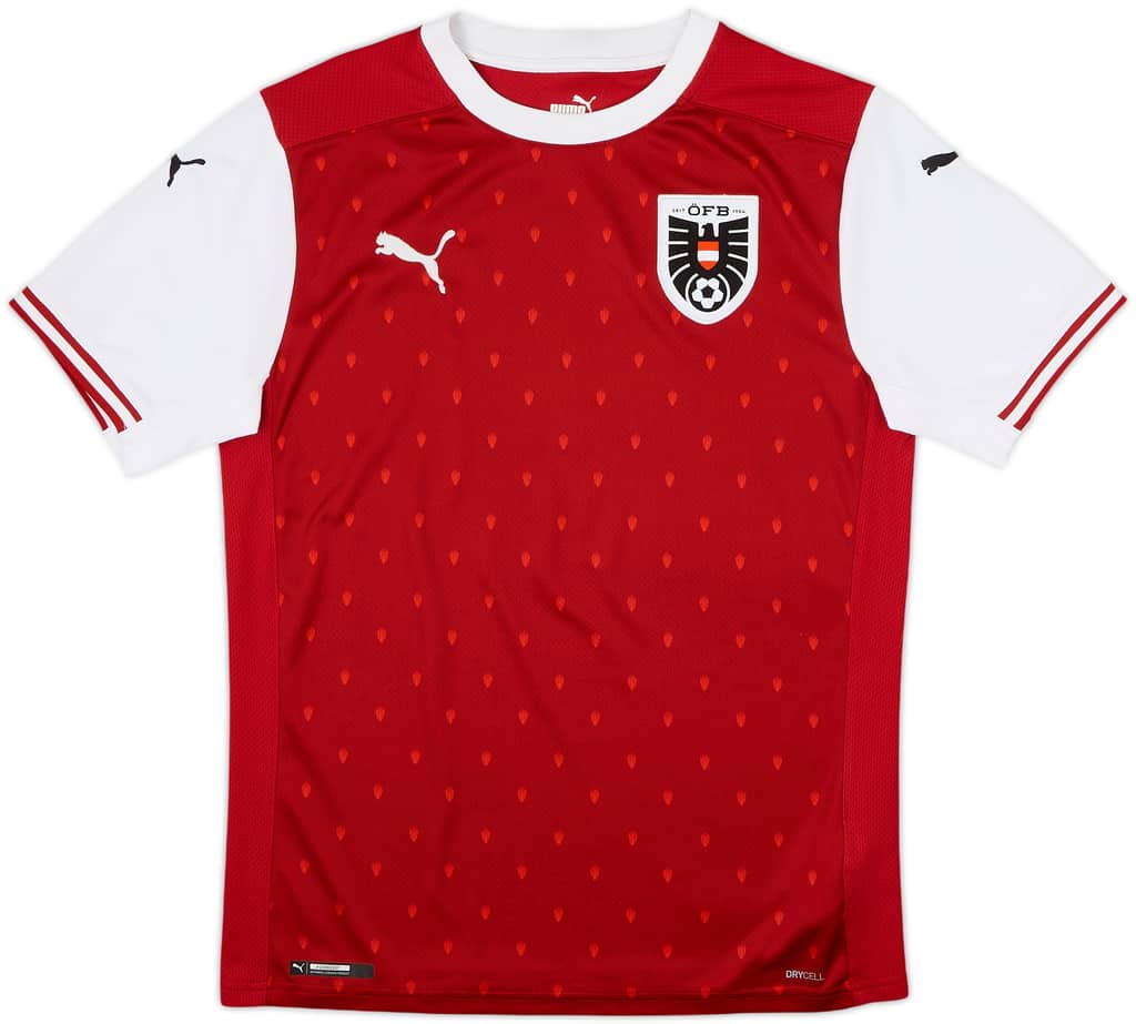2020-22 Austria Home Shirt - 8/10 - (S)