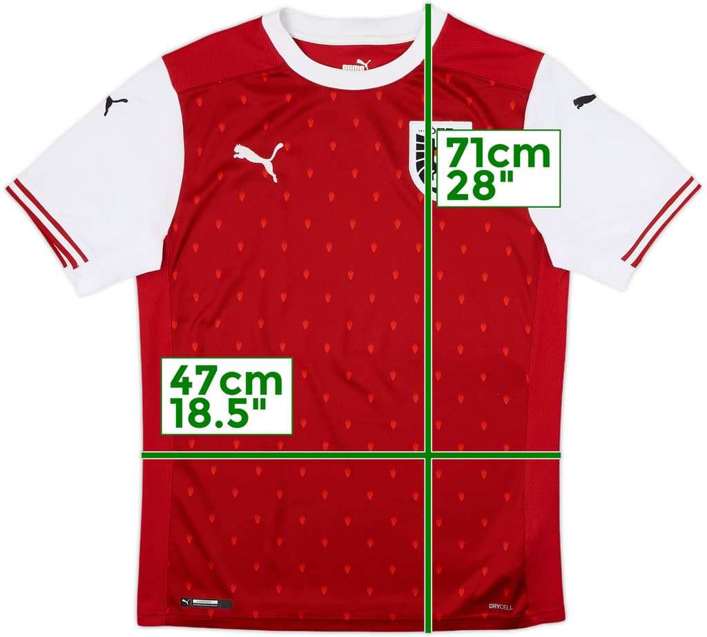 2020-22 Austria Home Shirt - 8/10 - (S)