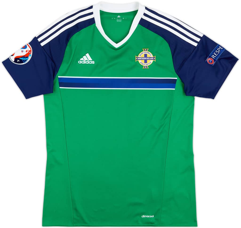 2016-17 Northern Ireland Home Shirt - 10/10 - (M)