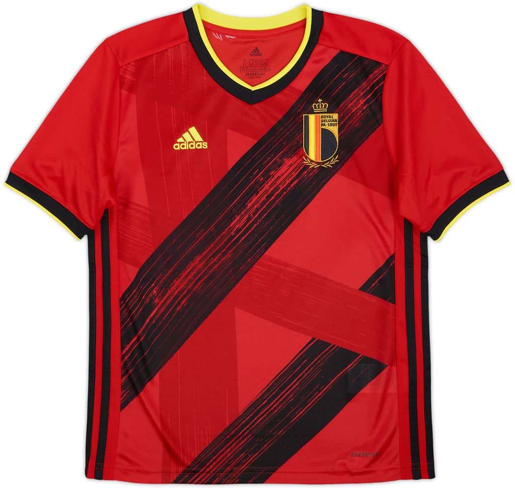 2020-21 Belgium Home Shirt - 6/10 - (M.Boys)