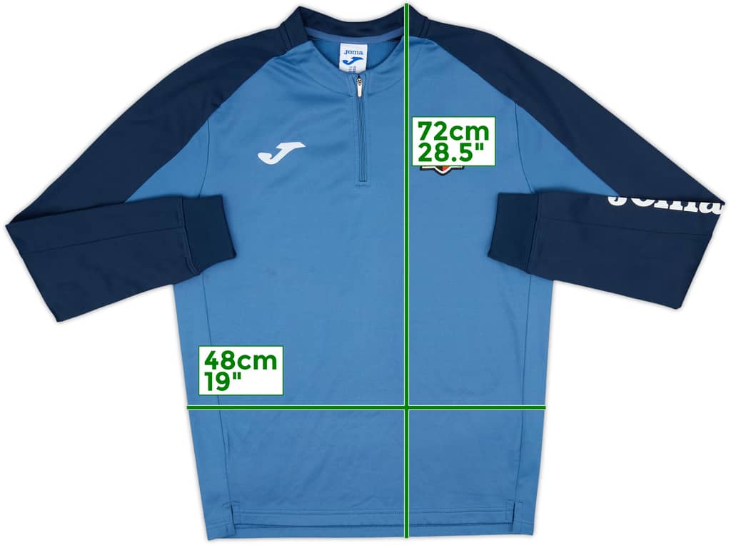 2018-19 Exeter City Joma 1/4 Zip Drill Top - 7/10 - (M)