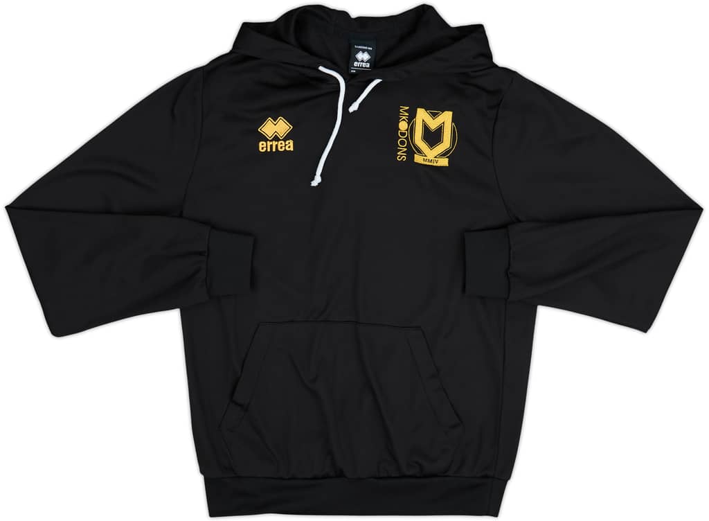 2016-17 MK Dons Errea Hooded Sweat Top - 10/10 - (M)