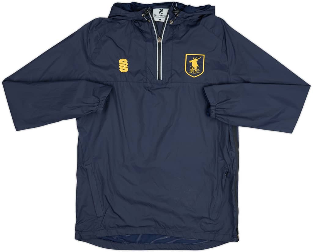 2022-23 Mansfield Town Surridge 1/4 Zip Hooded Rain Jacket - 8/10 - (M)
