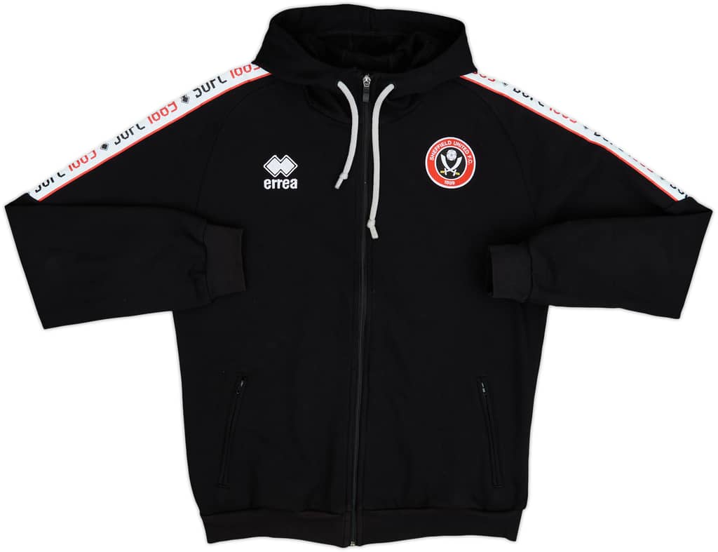 2022-23 Sheffield United Errea Hooded Sweat Top - 10/10 - (L)