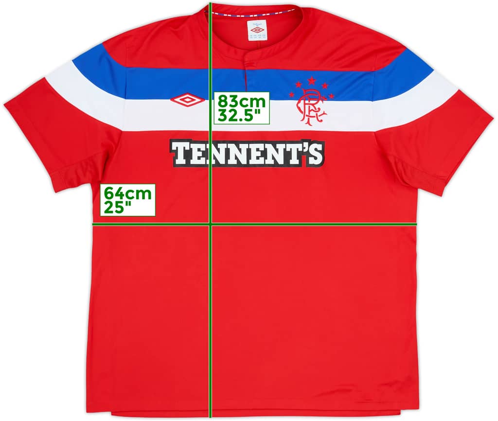 2011-12 Rangers Away Shirt - 8/10 - (XXL)