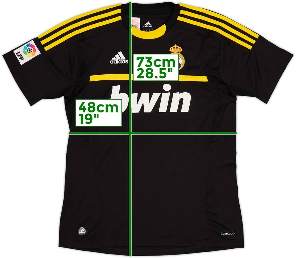 2011-12 Real Madrid GK S/S Shirt - 6/10 - (XL.Boys)