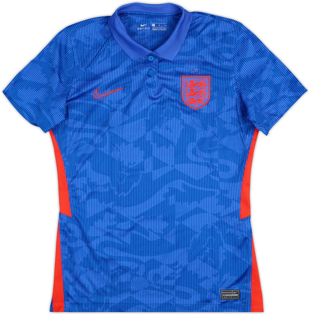 2020-21 England Away Shirt - 10/10 - (Women's M)