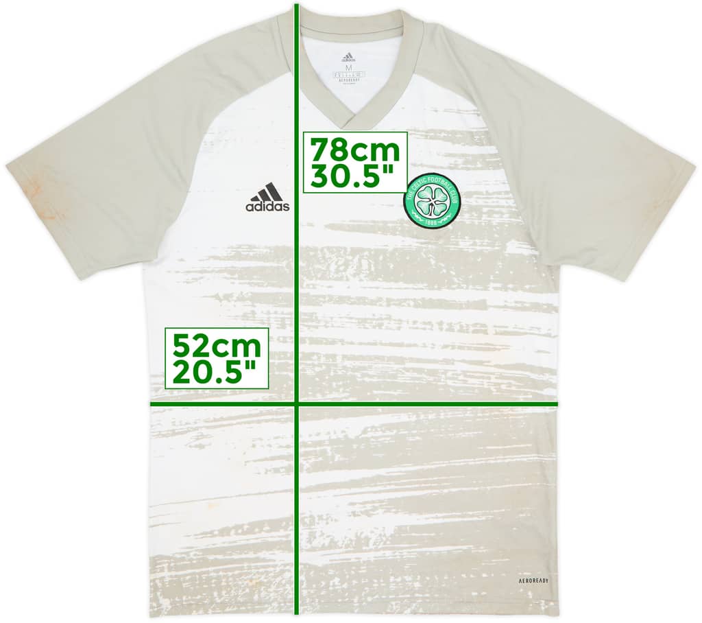 2020-21 Celtic adidas Training Shirt - 10/10 - (M)