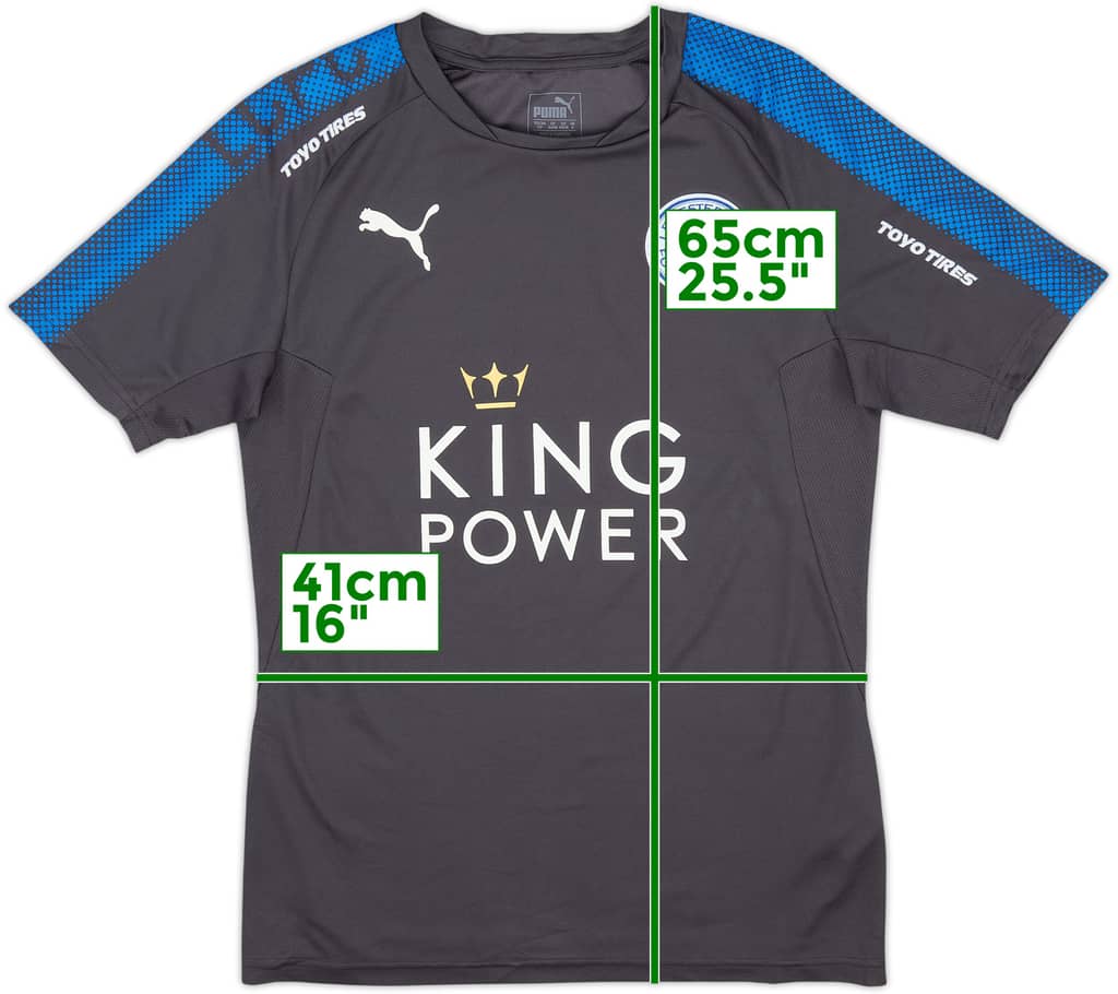 2017-18 Leicester Puma Training Shirt - 8/10 - (S)