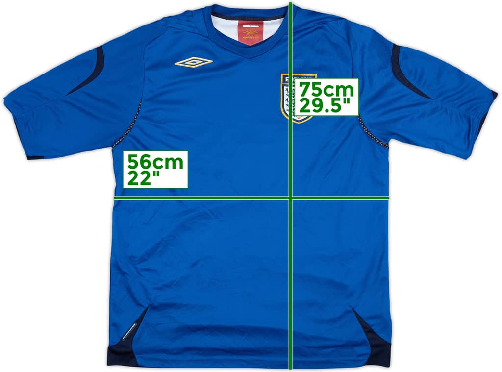 2006-08 England GK Shirt - 5/10 - (XL)