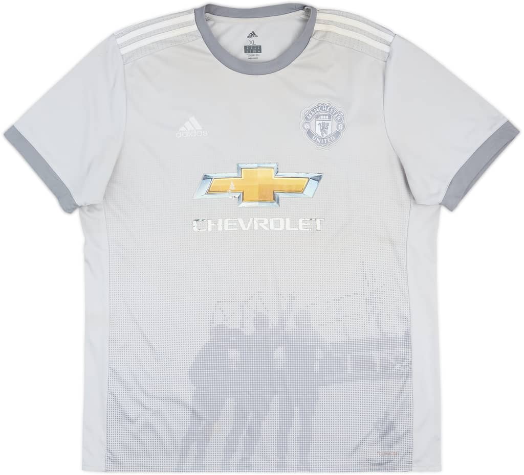 2017-18 Manchester United Third Shirt - 5/10 - (XL)