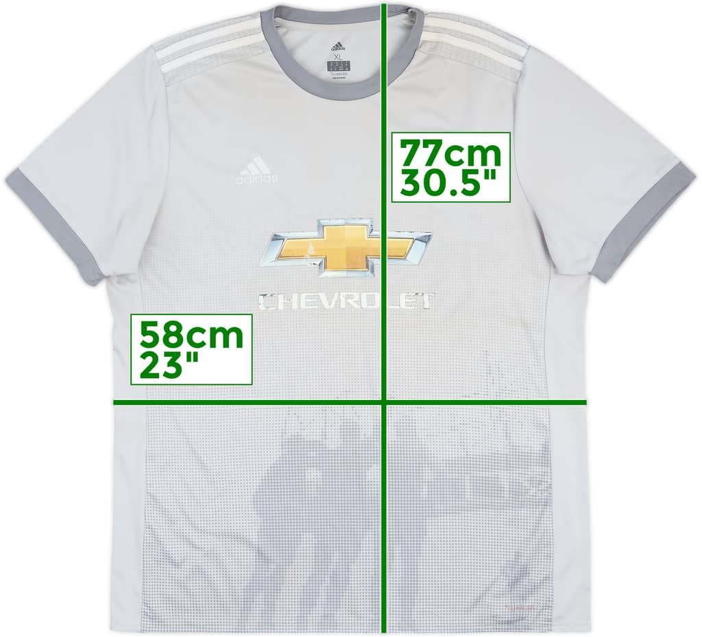 2017-18 Manchester United Third Shirt - 5/10 - (XL)