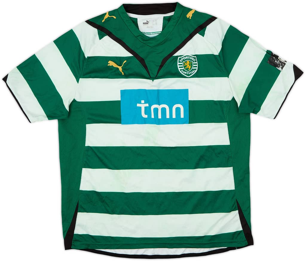 2009-10 Sporting CP Home Shirt - 4/10 - (M)