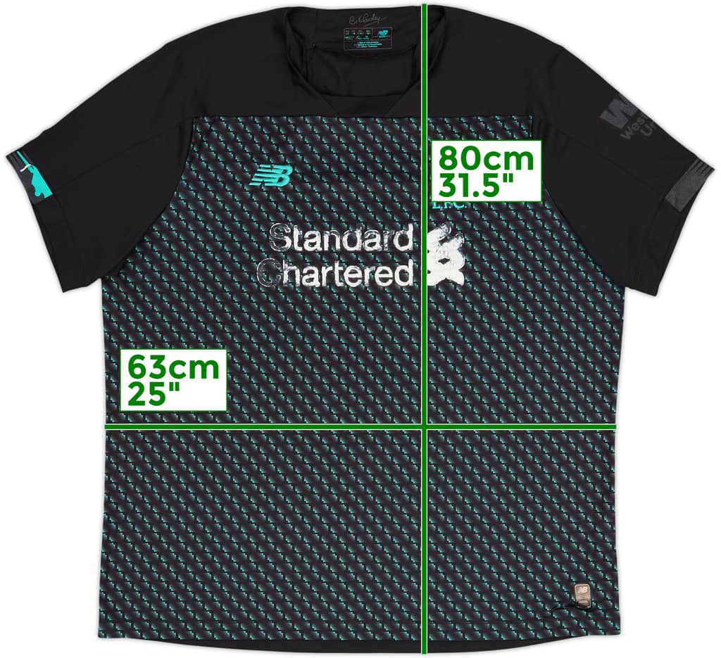 2019-20 Liverpool Third Shirt - 4/10 - (3XL)