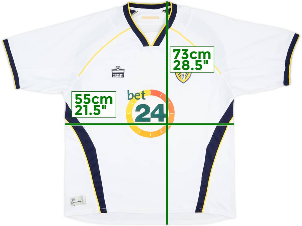 2006-07 Leeds United Home Shirt - 6/10 - (L)