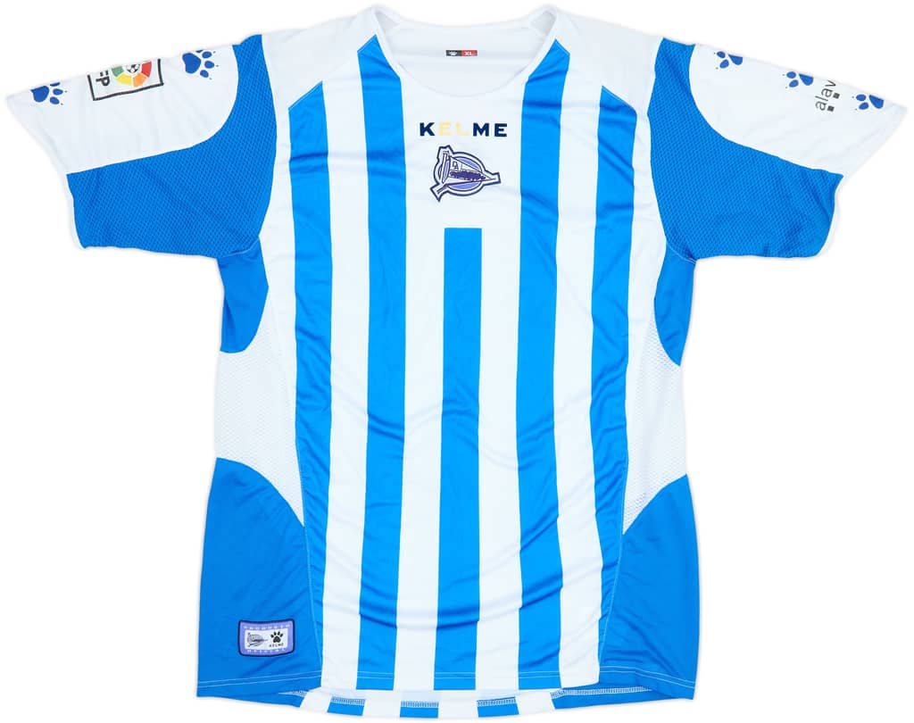 2006-07 Alaves Home Shirt - 5/10 - (XL)