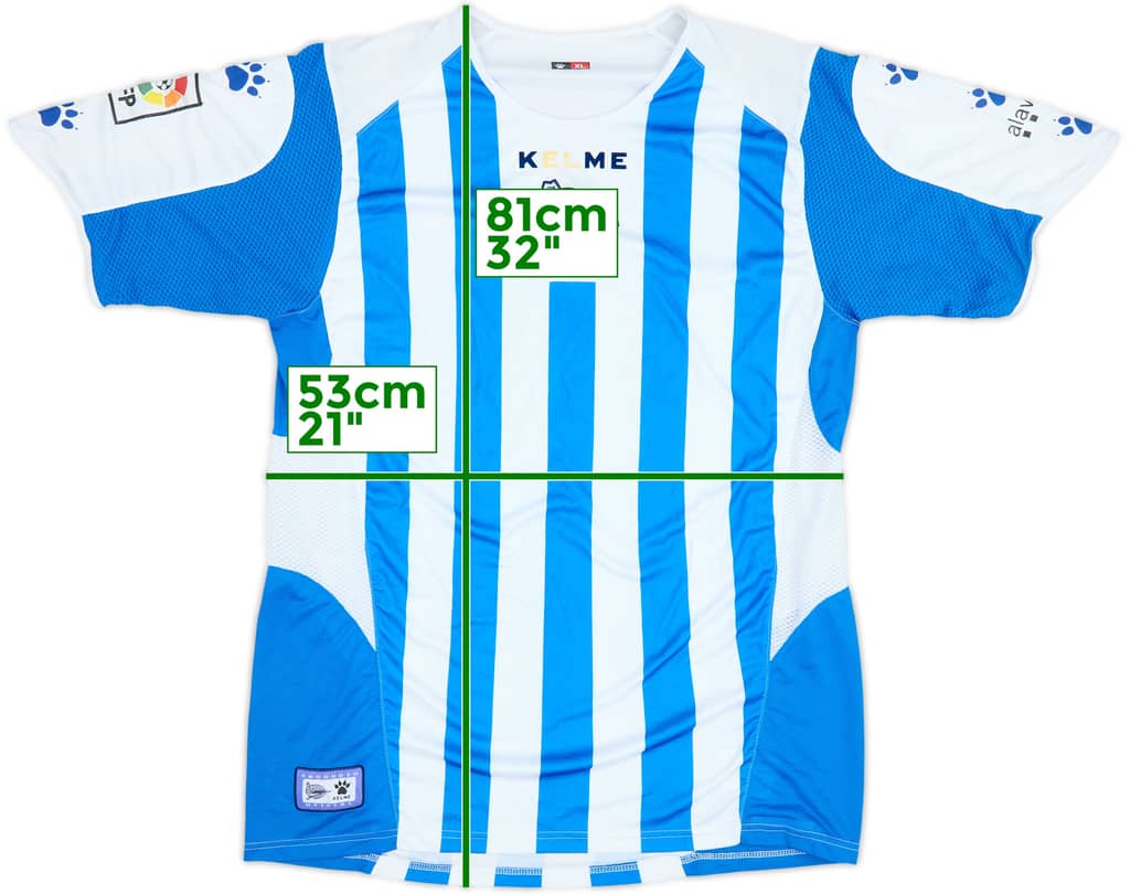 2006-07 Alaves Home Shirt - 5/10 - (XL)