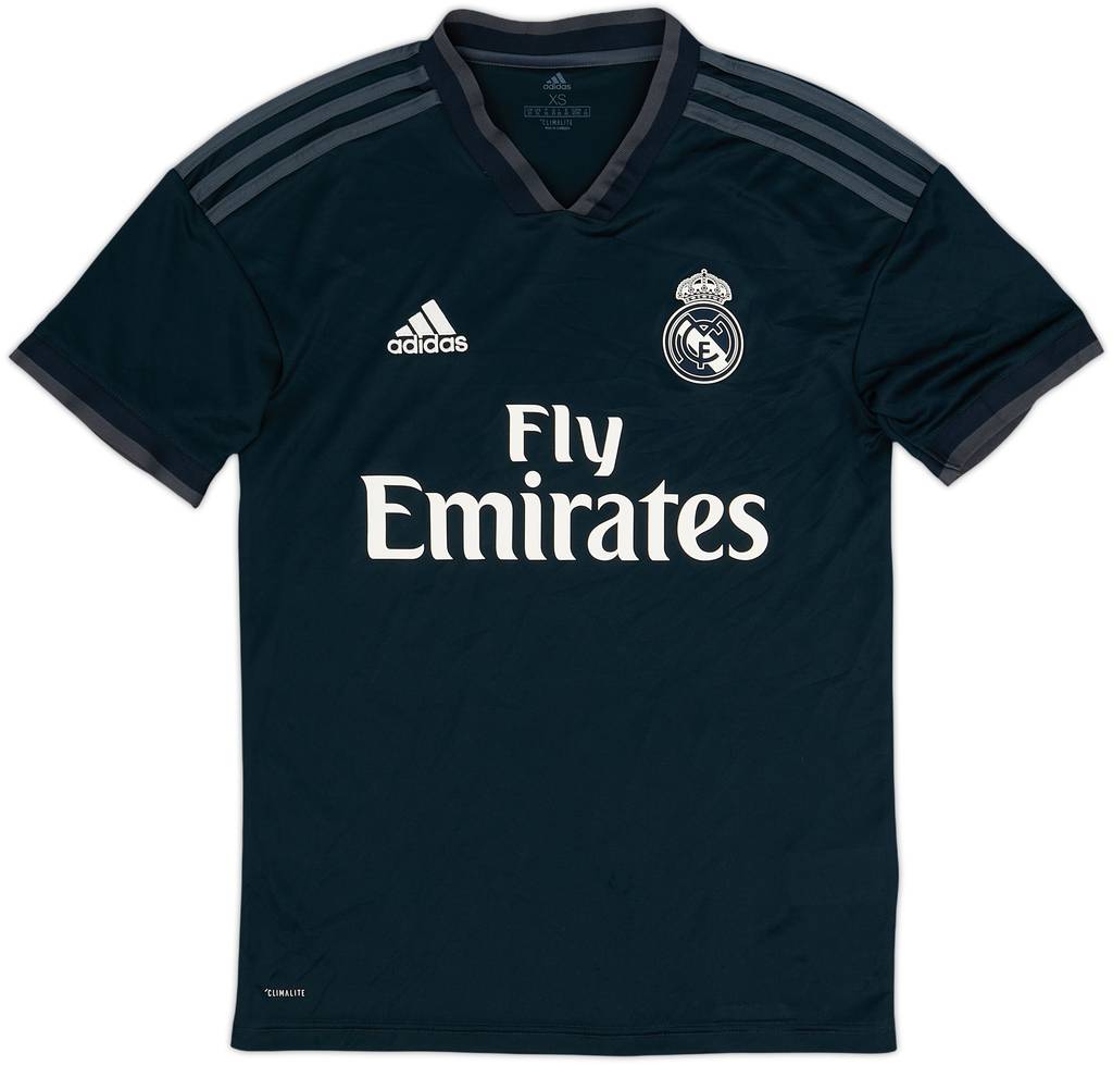 2018-19 Real Madrid Away Shirt - 9/10 - (XS)