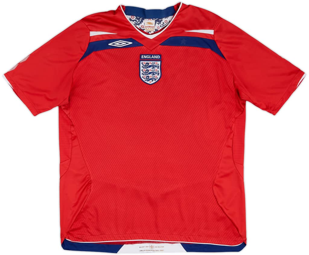 2008-10 England Away Shirt - 5/10 - (XL)