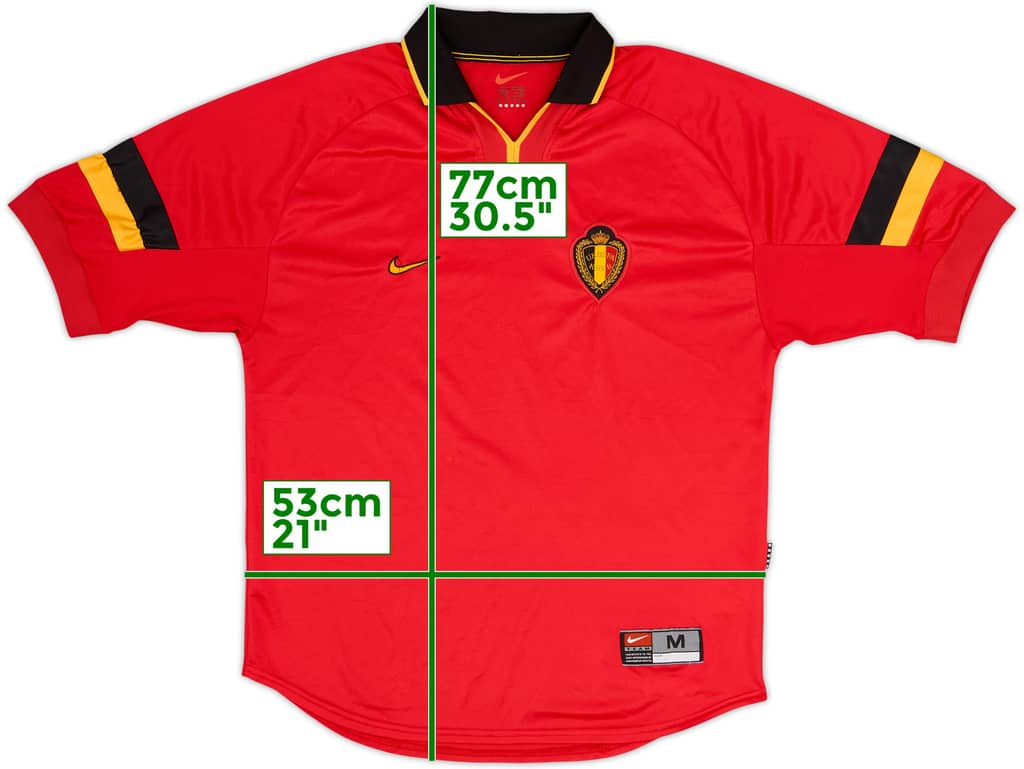1999-00 Belgium Home Shirt - 8/10 - (M)