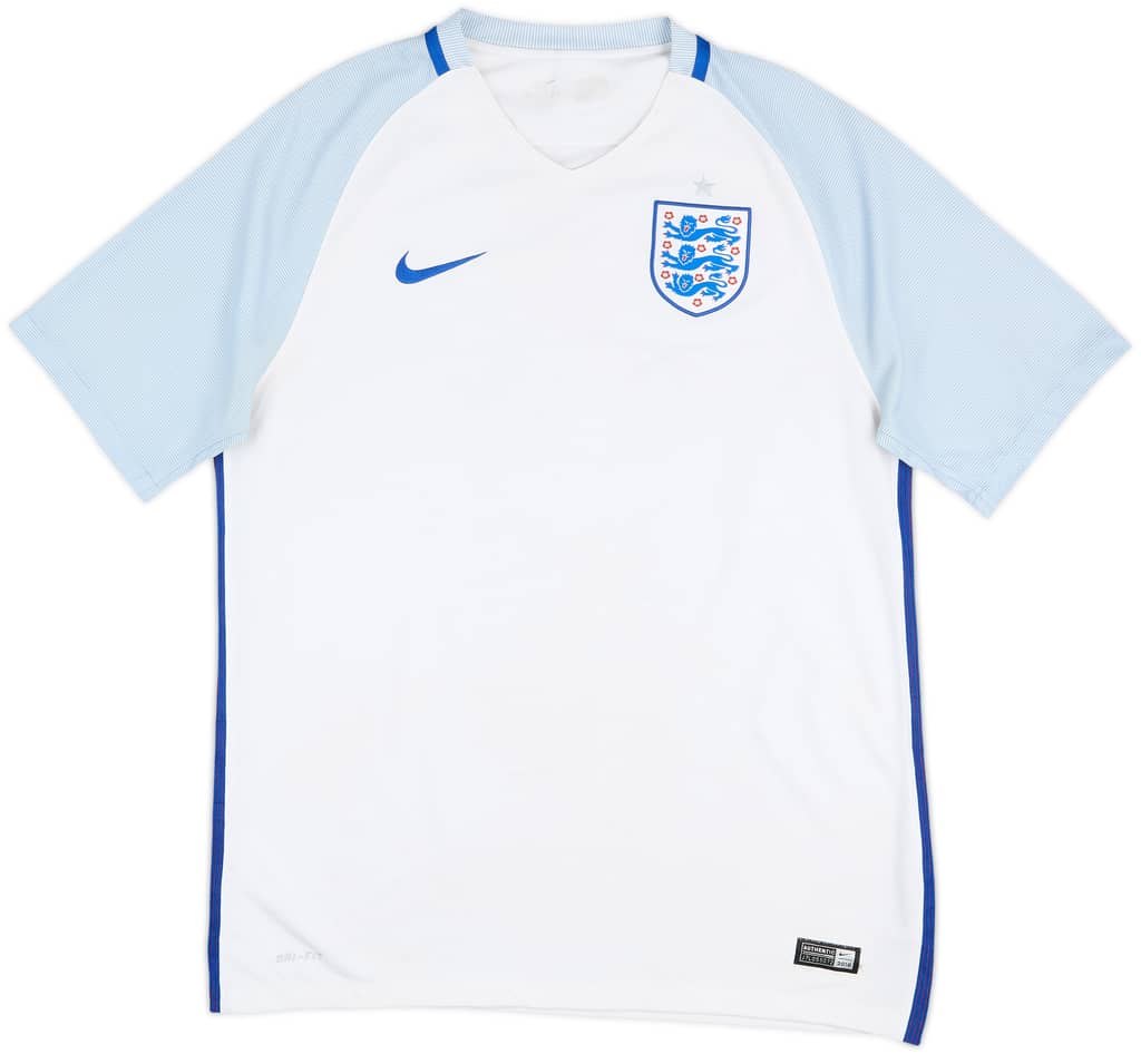2016-17 England Home Shirt - 4/10 - (L)