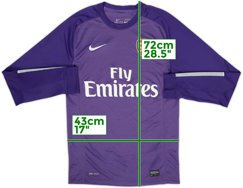2013-14 Arsenal GK Shirt - 6/10 - (S)