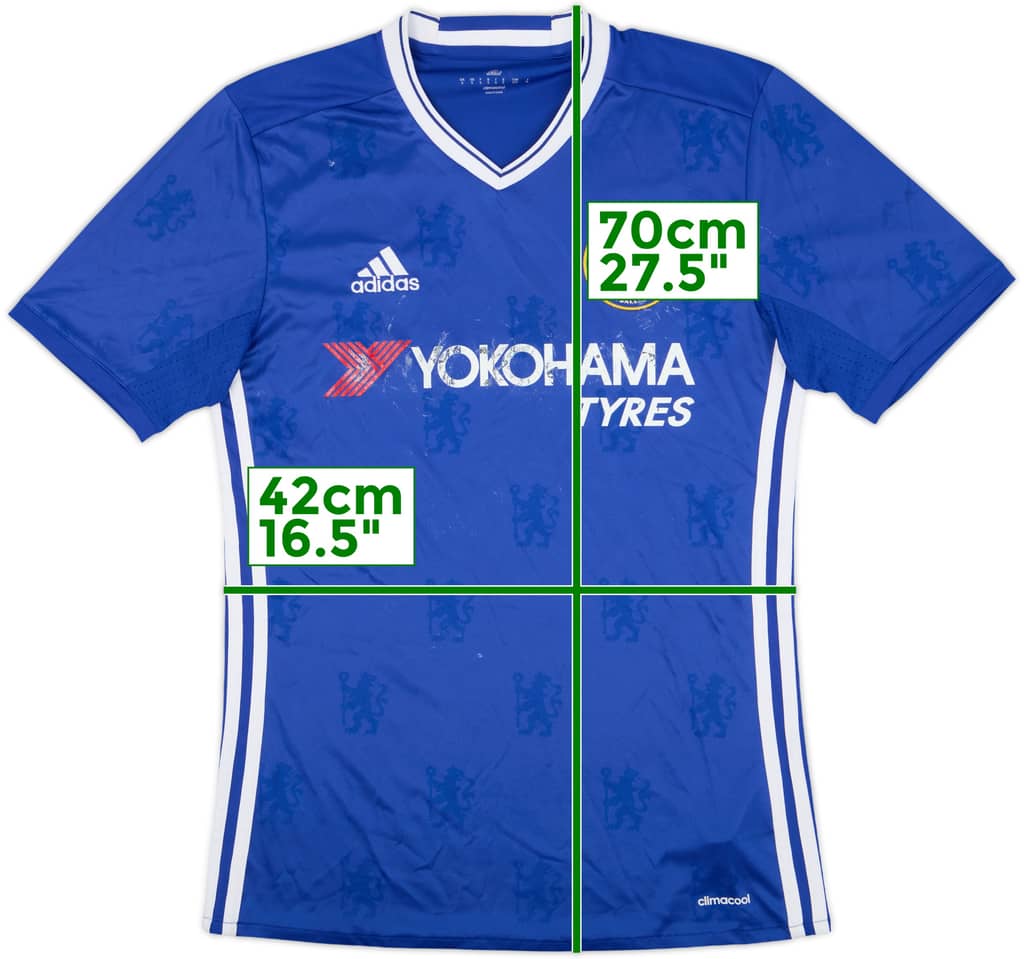 2016-17 Chelsea Home Shirt - 4/10 - (S)