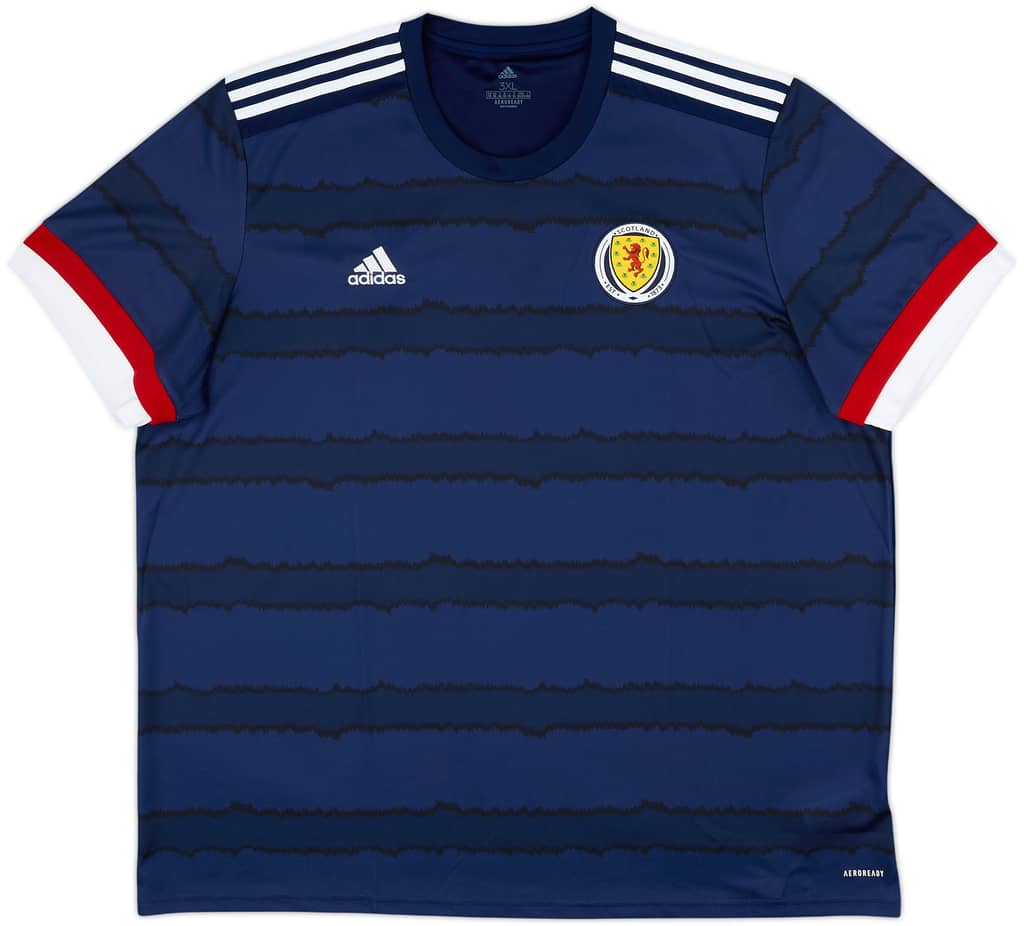 2020-22 Scotland Home Shirt - 9/10 - (3XL)