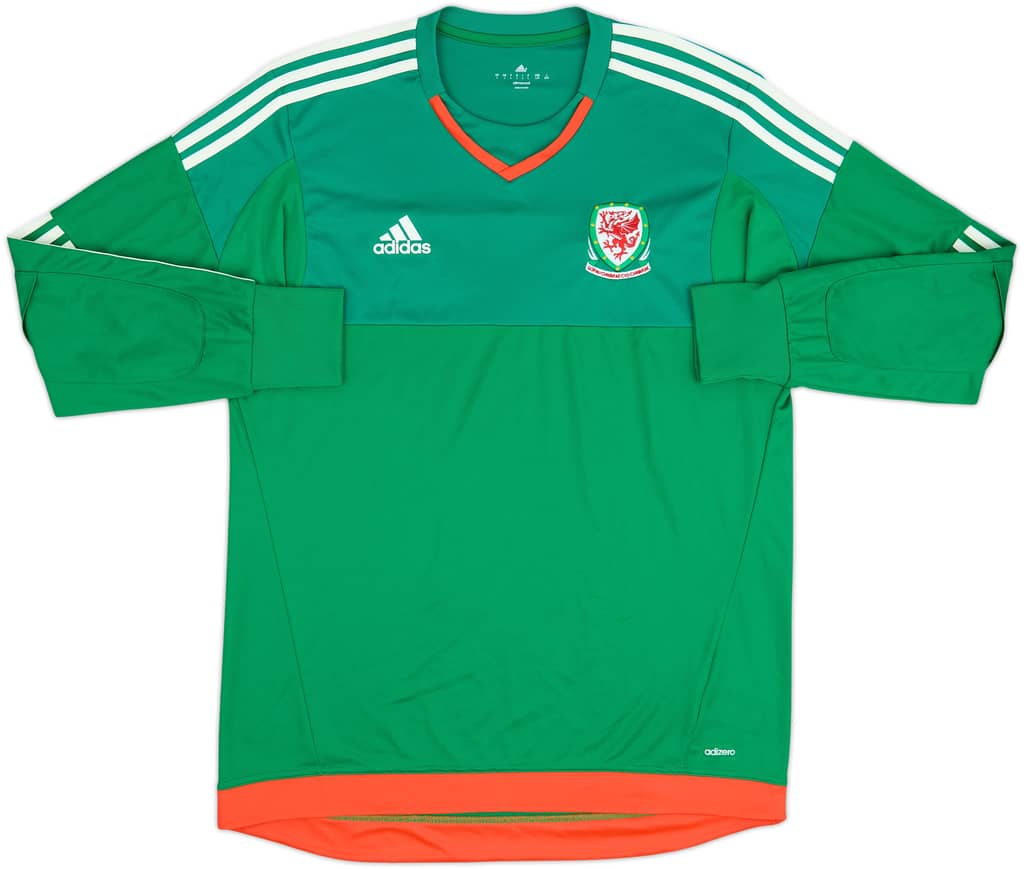 2016-17 Wales Authentic GK Shirt - 10/10 - (L)