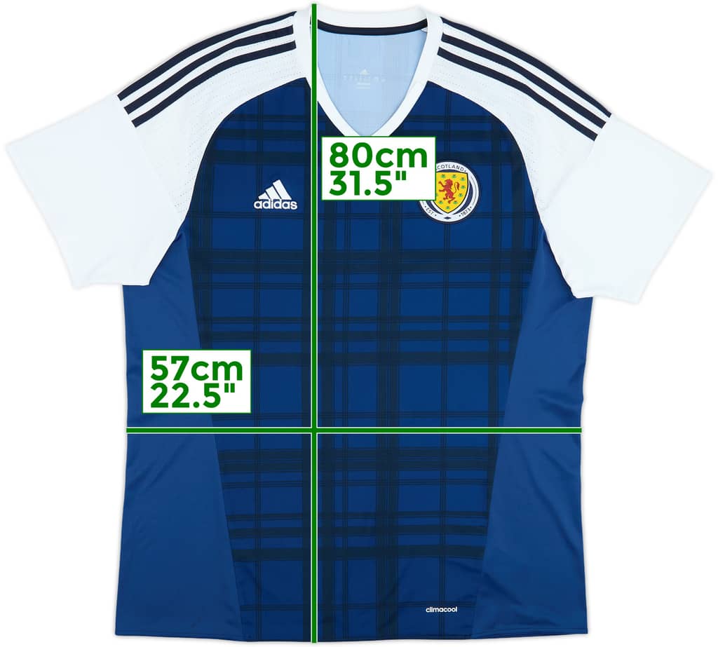 2015-17 Scotland Home Shirt - 10/10 - (XL)