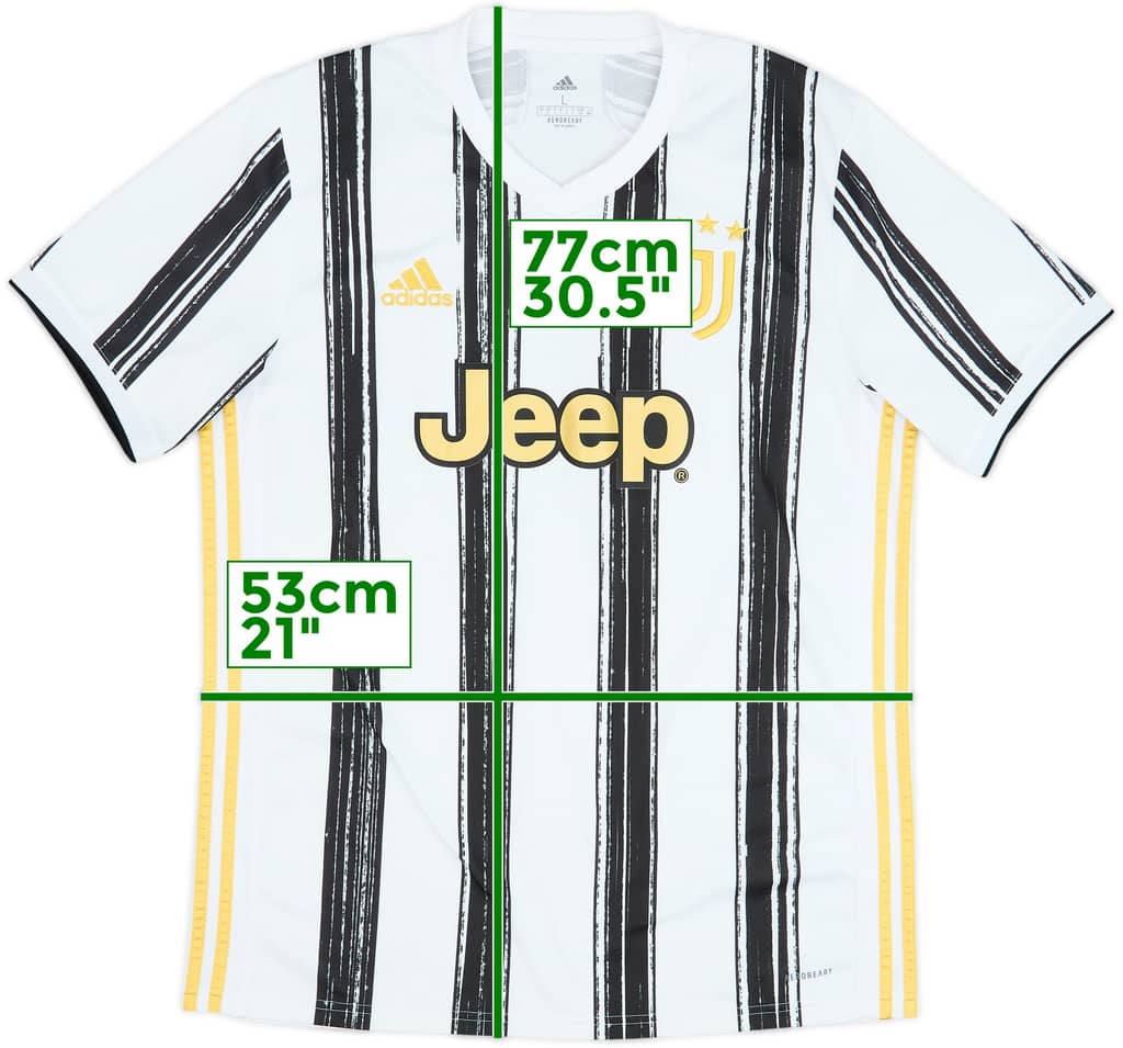 2020-21 Juventus Home Shirt - 8/10 - (L)