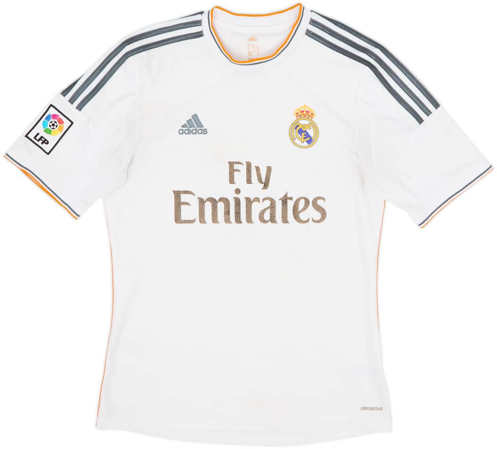 2013-14 Real Madrid Home Shirt - 4/10 - (M)