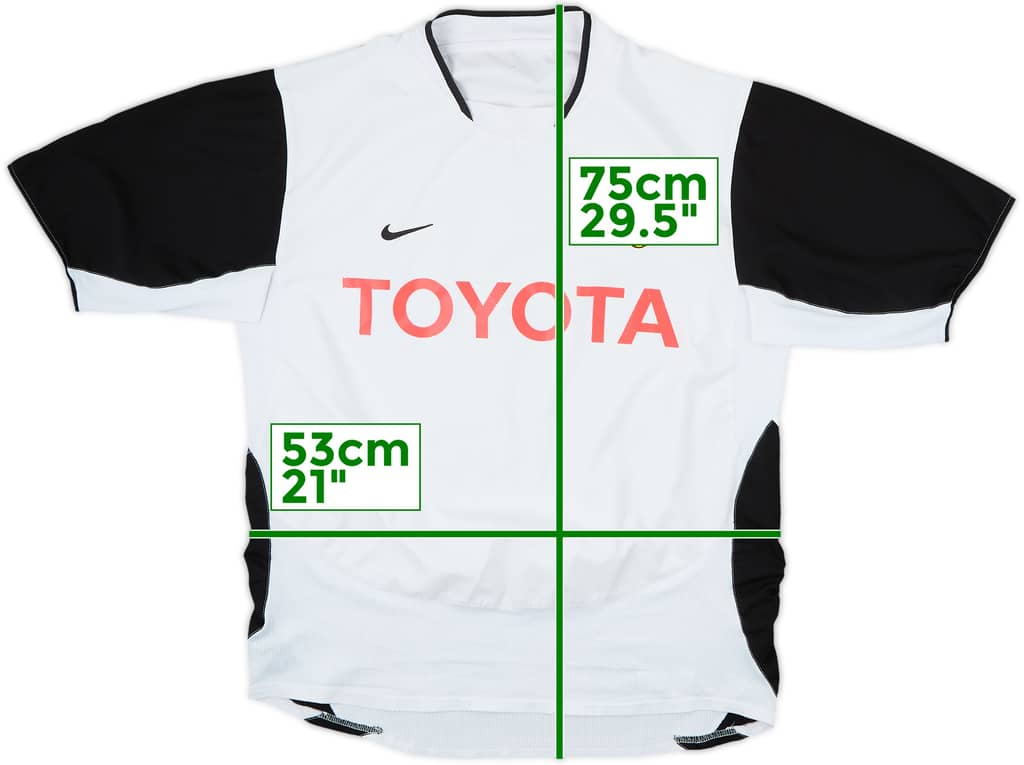 2003-04 Valencia Home Shirt - 6/10 - (XL)