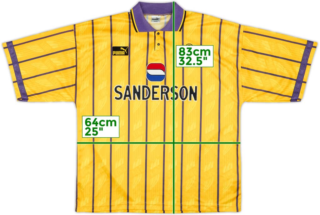 1994-96 Sheffield Wednesday Away Shirt - 5/10 - (XXL)
