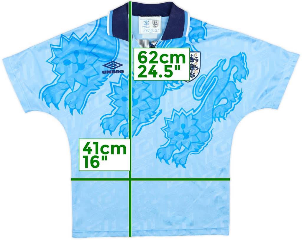 1992-93 England Third Shirt - 8/10 - (L.Boys)