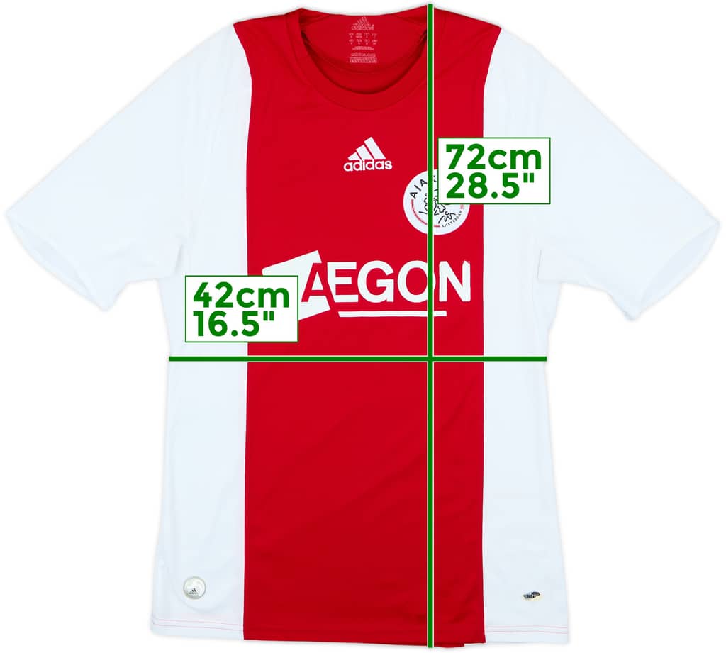 2008-09 Ajax Home Shirt - 5/10 - (S)
