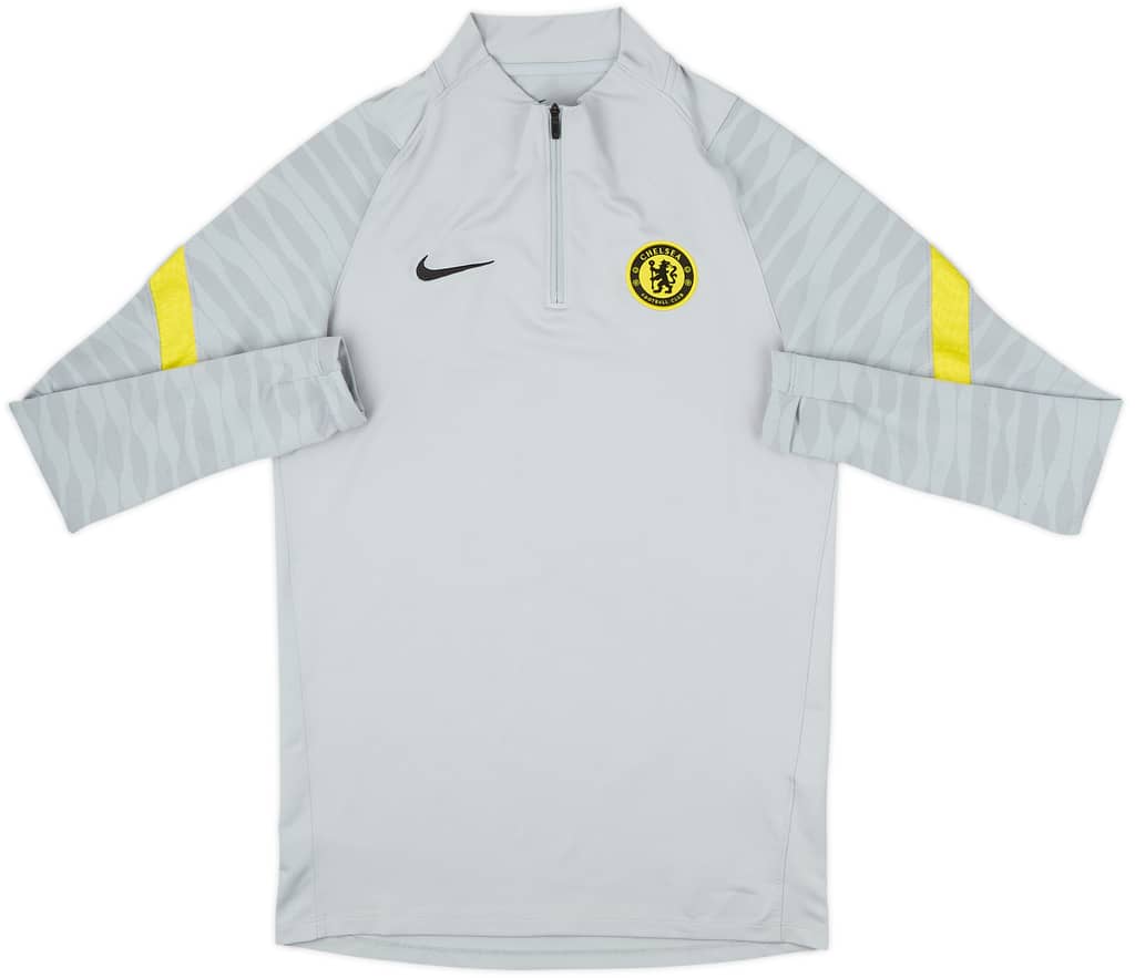 2021-22 Chelsea Nike 1/4 Zip Training Top - 8/10 - (S)
