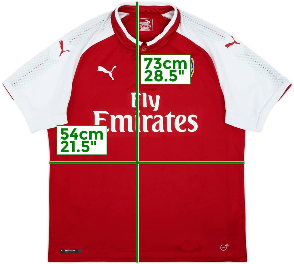 2017-18 Arsenal Home Shirt - 9/10 - (Women's L)