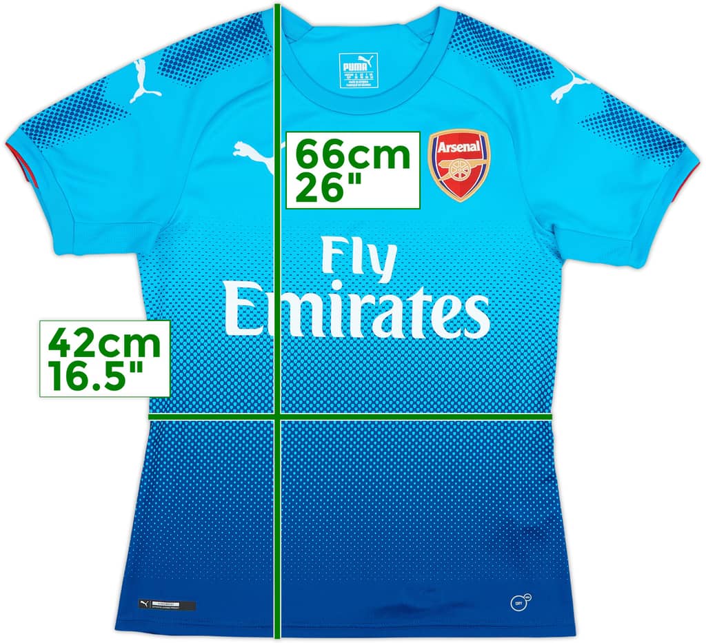 2017-18 Arsenal Away Shirt - 9/10 - (Women's S)