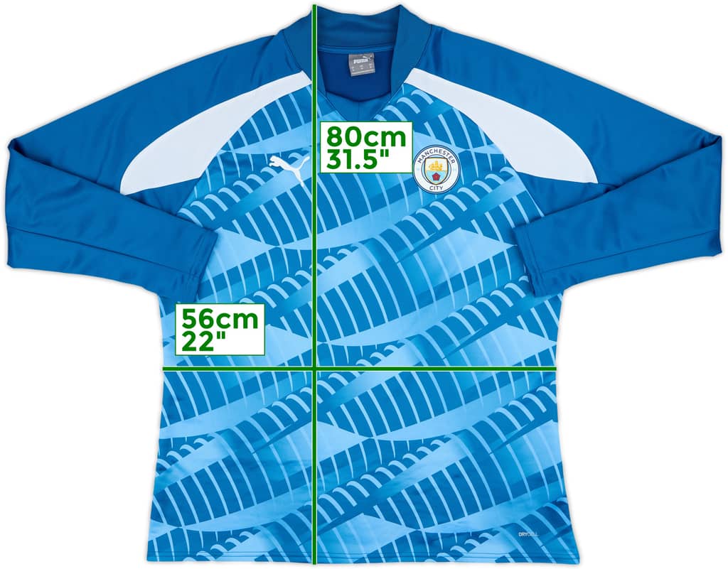 2023-24 Manchester City Puma Sweat Top - 9/10 - (XL)