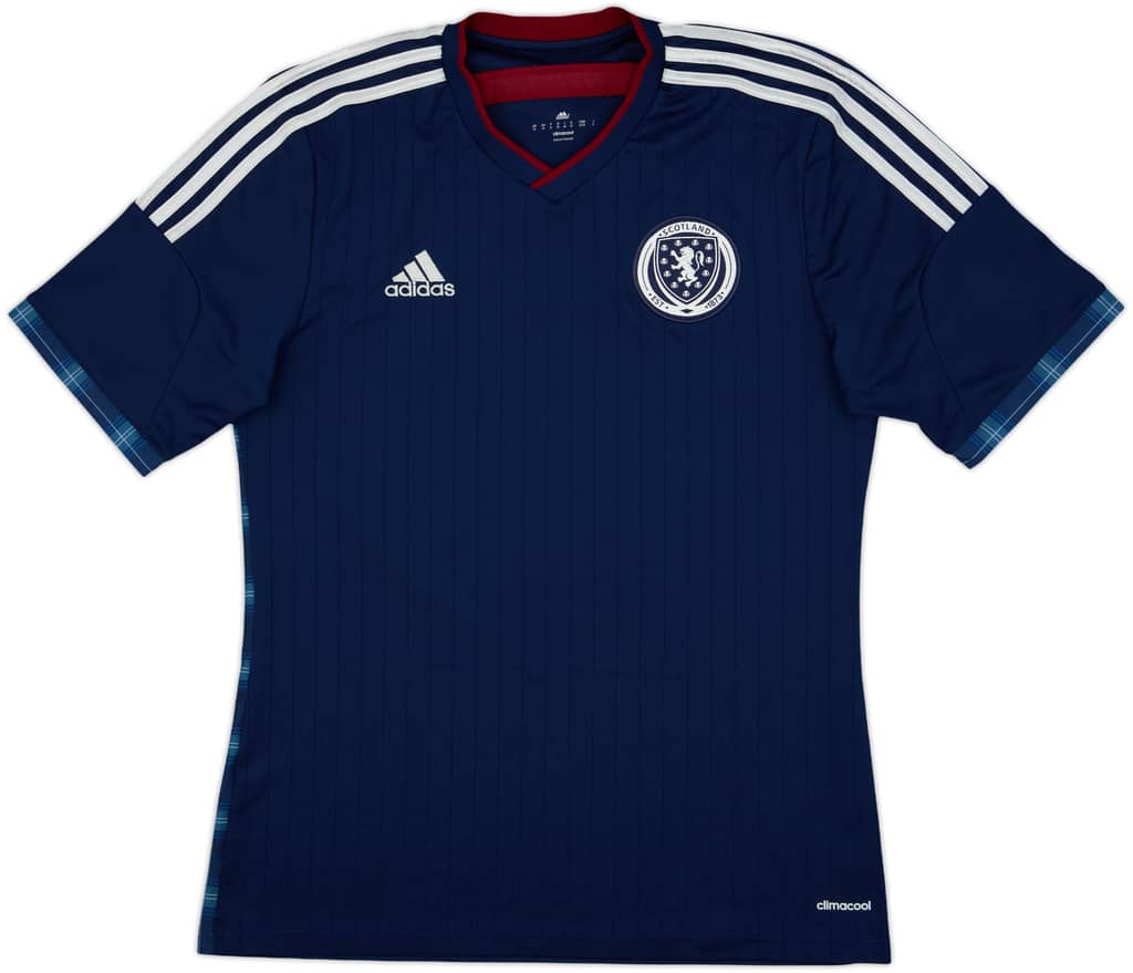 2014-15 Scotland Home Shirt - 9/10 - (M)