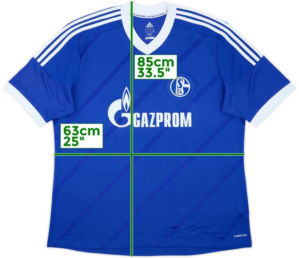 2012-14 Schalke Home Shirt - 8/10 - (XXL)