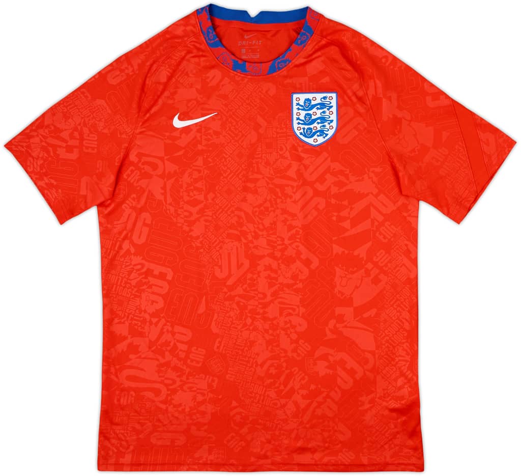 2020-21 England Nike Training Shirt - 10/10 - (L)