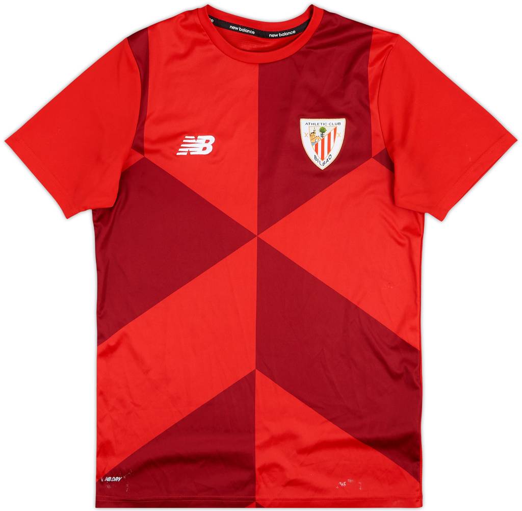 2017-18 Athletic Bilbao New Balance Training Shirt - 6/10 - (S)