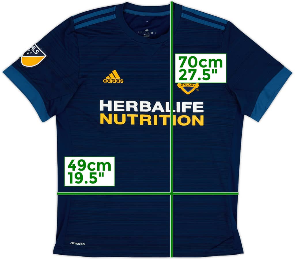 2017-18 LA Galaxy Away Shirt - 6/10 - (M)