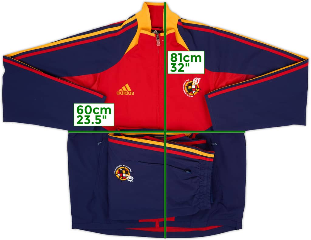 2004-06 Spain adidas Track Jacket - 9/10 - (L)