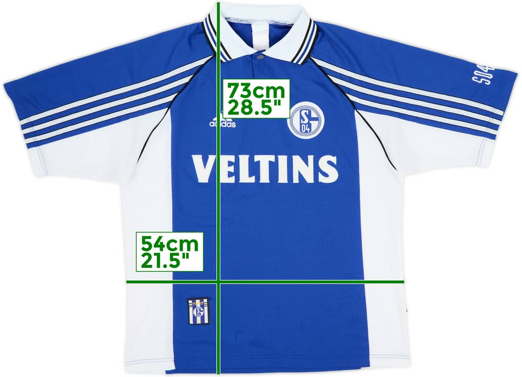 1998-00 Schalke Home Shirt - 8/10 - (M)